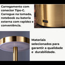 CandeLux - Luminária de Mesa Recarregável e Portátil - Loja-TopSpoT
