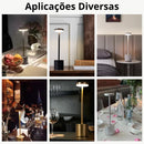 CandeLux - Luminária de Mesa Recarregável e Portátil - Loja-TopSpoT