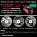 PowerCharge - Carregador de Bateria Automotiva 12V 6A - Loja-TopSpoT