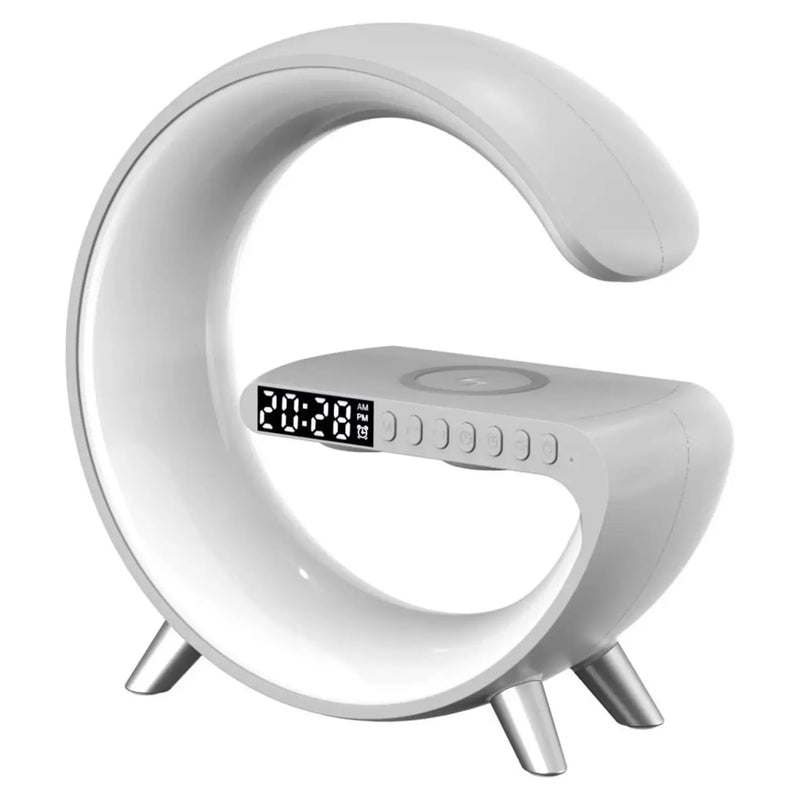 TopCharge 4x1 - Despertador, Carregador, Bluetooth e Luz RGB - Loja-TopSpoT