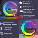 TopCharge 4x1 - Despertador, Carregador, Bluetooth e Luz RGB - Loja-TopSpoT