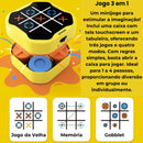 Tic-Tac-Toe Bolt - Jogo da Velha + Jogo da Memória + Gobblet - Loja-TopSpoT