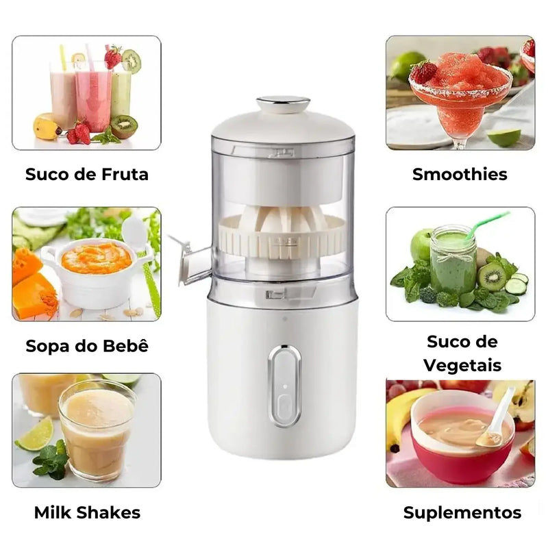 JuicePro – Espremedor de Frutas Automático e Portátil - Loja-TopSpoT