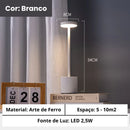 CandeLux - Luminária de Mesa Recarregável e Portátil - Loja-TopSpoT