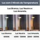 CandeLux - Luminária de Mesa Recarregável e Portátil - Loja-TopSpoT