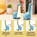 Luz Noturna Infantil Dino: Dinossauro com Timer (15min) e Sensor
