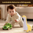 Luz Noturna Infantil Dino: Dinossauro com Timer (15min) e Sensor