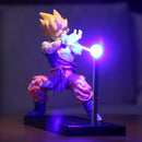 Luminária Son Goku SSJ Super Saiyajin - Ataque Kamehameha