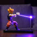 Luminária Son Goku SSJ Super Saiyajin - Ataque Kamehameha