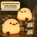 Luminária Noturna Infantil DoDo Duck LED | Ajuste Timer e Brilho