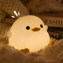 Luminária Noturna Infantil DoDo Duck LED | Ajuste Timer e Brilho