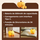 Luminária Infantil Halloween - Timer 30min - 3 Níveis Brilho