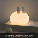 Luminária Noturna Infantil LED de Silicone Macio – Quarto das Crianças ou Bebê