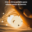 Luminária Noturna Infantil LED de Silicone Macio – Quarto das Crianças ou Bebê