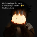 Luminária Noturna Infantil LED de Silicone Macio – Quarto das Crianças ou Bebê