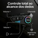 Intercomunicador Bluetooth Capacete Alpha Gold