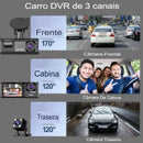 Dash Cam 3 Canais Full HD 1080p Visão Noturna - Loja-TopSpoT