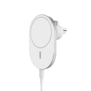 Carregador Veicular MagSafe iPhone 15W Turbo Magnético