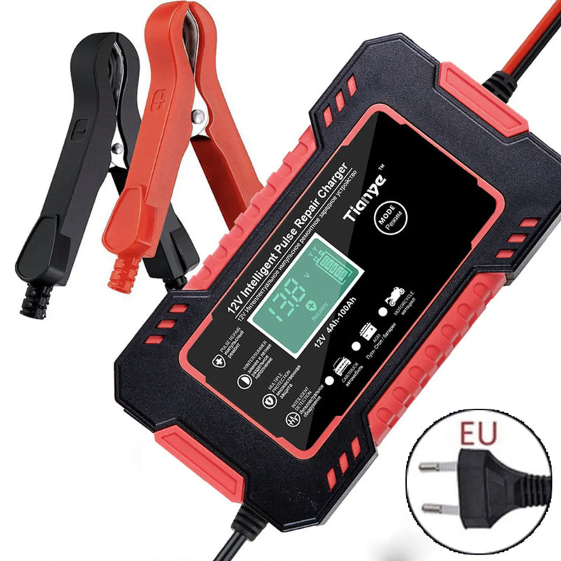 Carregador de Bateria Automotivo 12V 6A Inteligente Tianye