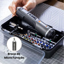 Parafusadeira WORX WX242 com Maleta 30 Bits, 7 Níveis de Torque e USB-C