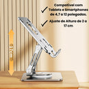 TurnTab 360 – Suporte Rotativo Ajustável para Tablets - Loja-TopSpoT