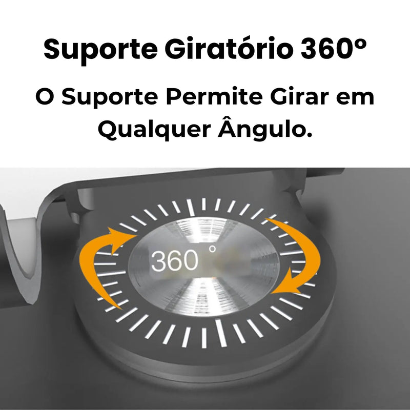 TurnTab 360 – Suporte Rotativo Ajustável para Tablets - Loja-TopSpoT