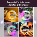 TopCharge 4x1 - Despertador, Carregador, Bluetooth e Luz RGB - Loja-TopSpoT