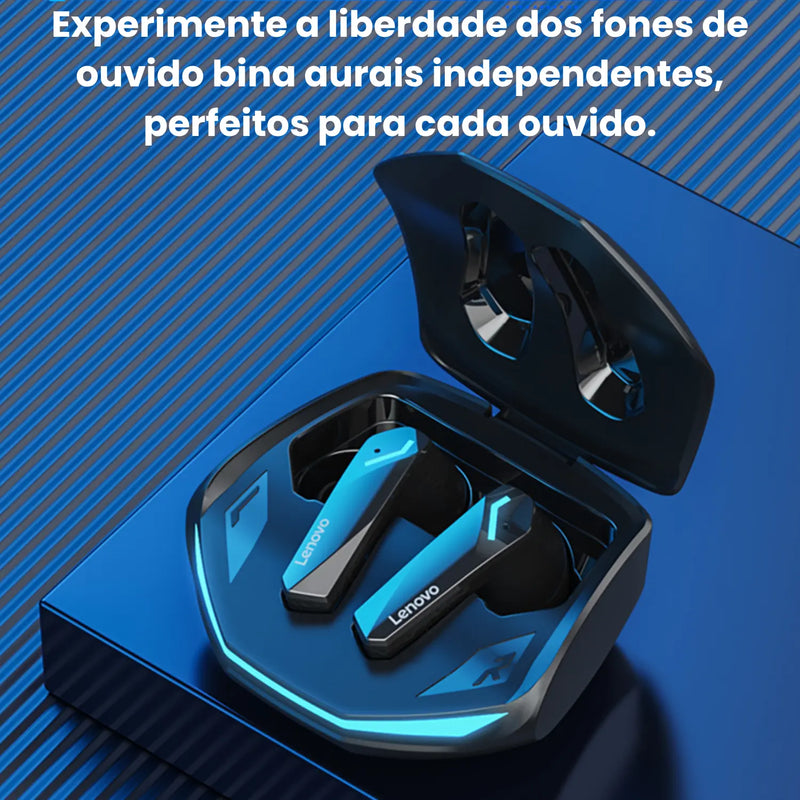 Lenovo thinkplus GM2 Pro - Fone TWS Bluetooth 5.3 - Gamers - Loja-TopSpoT