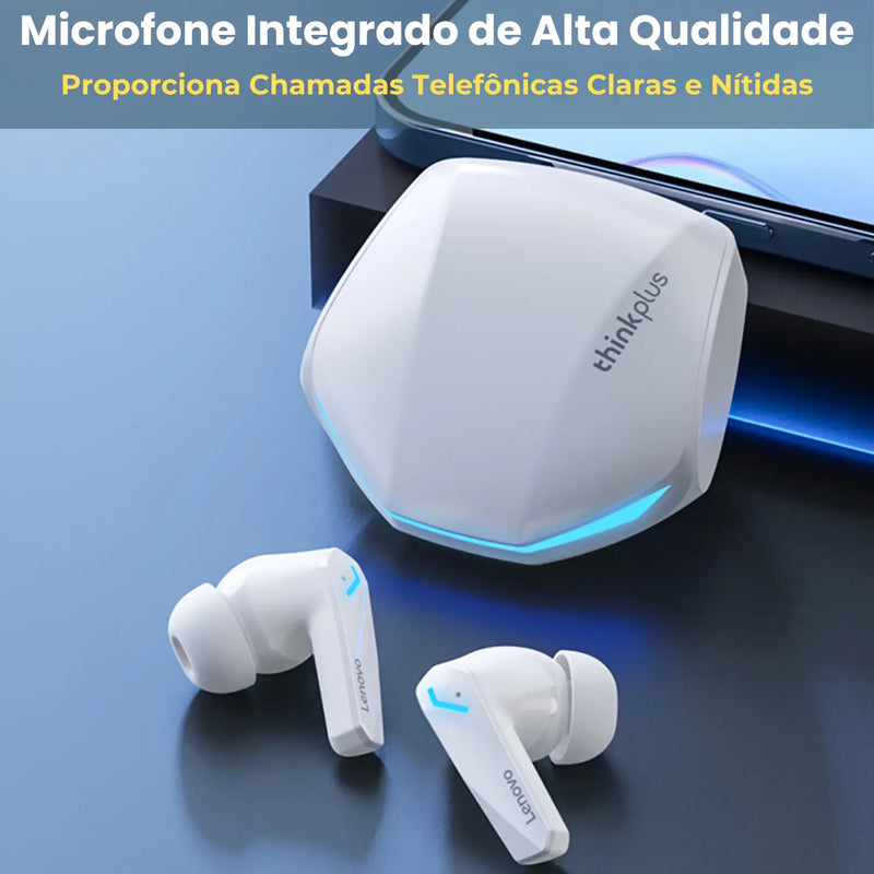 Lenovo thinkplus GM2 Pro - Fone TWS Bluetooth 5.3 - Gamers - Loja-TopSpoT