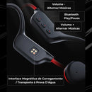 AquaBone - Fone Bluetooth 5.3 de Condução Óssea para Esportes Aquáticos - Loja-TopSpoT