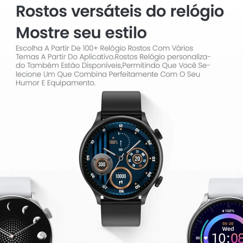 HAYLOU Solar Plus RT3 -Smartwatch-Bluetooth 5.3-IP68-280mah - Loja-TopSpoT