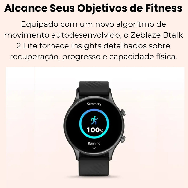 Zeblaze Btalk 2 Lite -Smartwatch-Bluetooth 5.2-220mah - Loja-TopSpoT