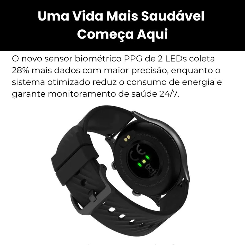 Zeblaze Btalk 2 Lite -Smartwatch-Bluetooth 5.2-220mah - Loja-TopSpoT