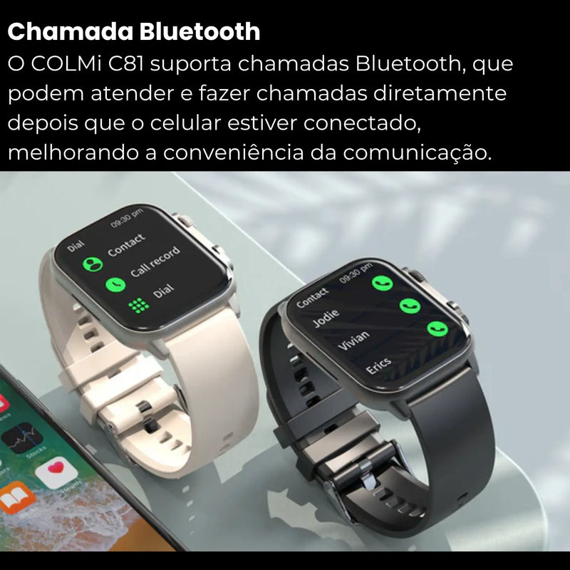 Smartwatch COLMi C81-Bluetooth 5.0-IP68-250mah - Loja-TopSpoT