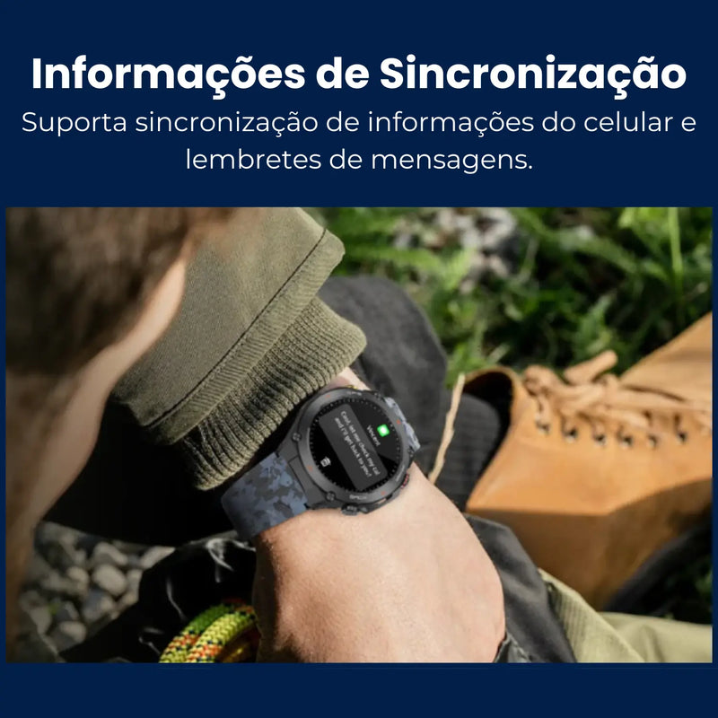 Smartwatch GPS COLMi V75-Bluetooth 5.3-IP68-650mah - Loja-TopSpoT