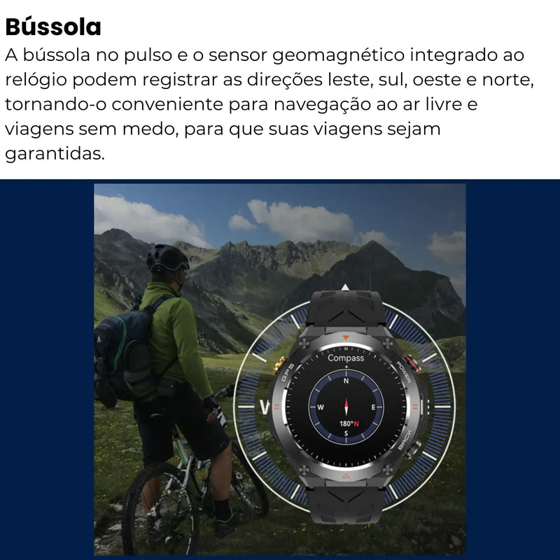 Smartwatch GPS COLMi V75-Bluetooth 5.3-IP68-650mah - Loja-TopSpoT