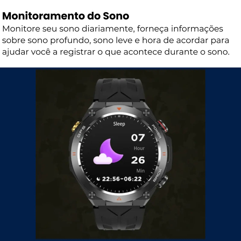 Smartwatch GPS COLMi V75-Bluetooth 5.3-IP68-650mah - Loja-TopSpoT