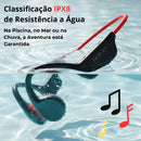 Fone de Condução Óssea Swim X7 - IPX8 32GB Bluetooth 5.3