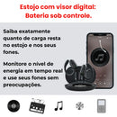 Fone Bluetooth Lenovo XT80 Esportivo com Visor LED e Modo Gamer
