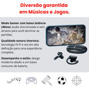 Fone Bluetooth Lenovo XT80 Esportivo com Visor LED e Modo Gamer