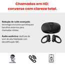 Fone Bluetooth Lenovo XT80 Esportivo com Visor LED e Modo Gamer