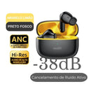 Fone Realfit F3: Bluetooth 5.4 - ANC ENC Hi-Res - Bateria 28h