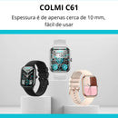 COLMi C61 Smartwatch Chamada Bluetooth Tela 1.9" Monitor Saúde IP67