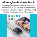 COLMi C61 Smartwatch Chamada Bluetooth Tela 1.9" Monitor Saúde IP67