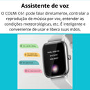 COLMi C61 Smartwatch Chamada Bluetooth Tela 1.9" Monitor Saúde IP67