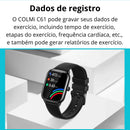 COLMi C61 Smartwatch Chamada Bluetooth Tela 1.9" Monitor Saúde IP67
