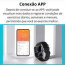 COLMi C61 Smartwatch Chamada Bluetooth Tela 1.9" Monitor Saúde IP67
