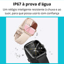COLMi C61 Smartwatch Chamada Bluetooth Tela 1.9" Monitor Saúde IP67