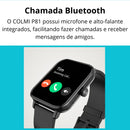 COLMI P81 Smartwatch Bluetooth 5.3 Tela 1.9" Monitor Saúde IP68
