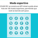 COLMI P81 Smartwatch Bluetooth 5.3 Tela 1.9" Monitor Saúde IP68